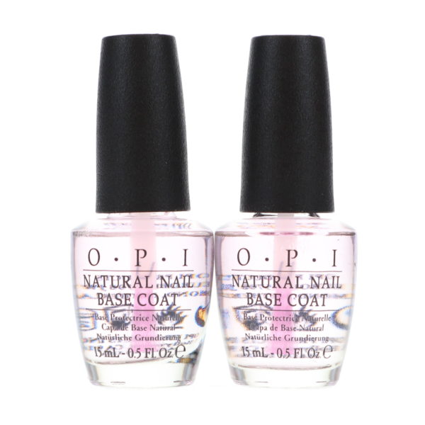 OPI Natural Nail Base Coat T10 0.5 oz 2 Pack