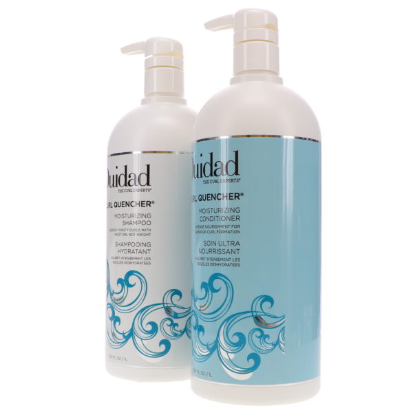 Ouidad Curl Quencher Moisturizing Shampoo 33.8 oz & Conditioner 33.8 oz Combo Pack