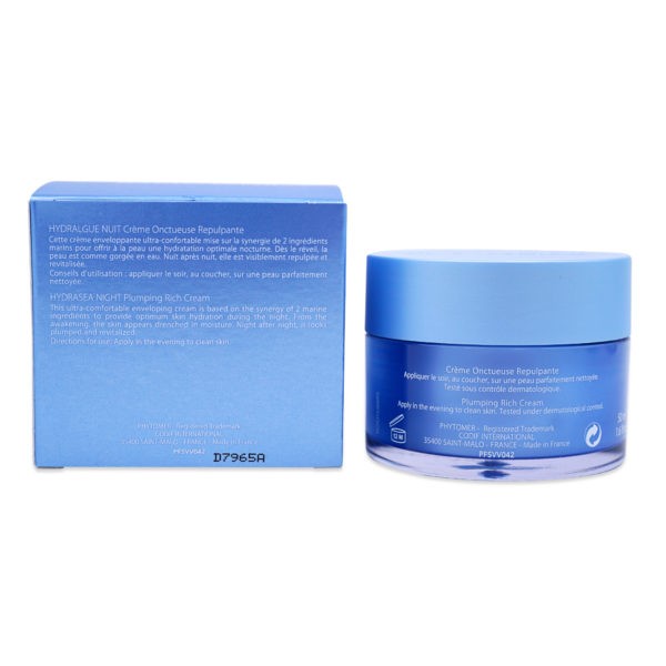 Phytomer Hydrasea Night Plumping Rich Cream, 1.6 oz.