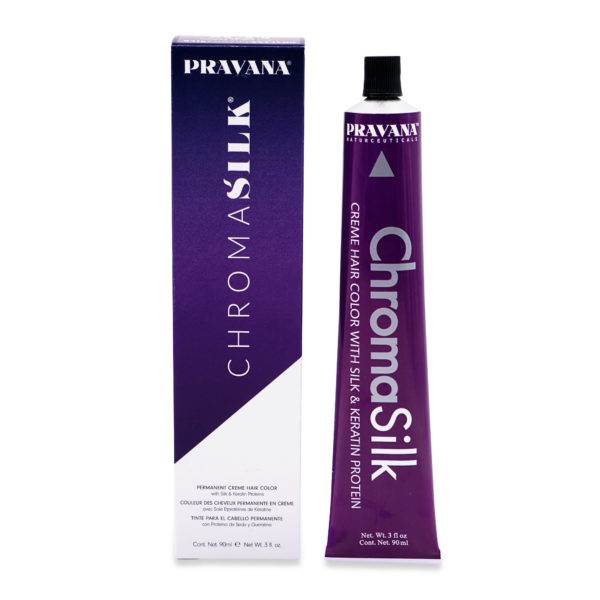 Pravana ChromaSilk Creme Hair Color 5.7 Light Violet Brown, 3 oz.