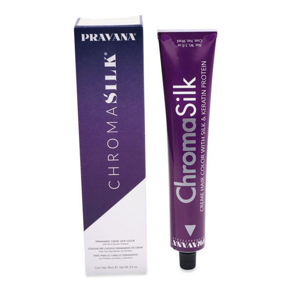 Pravana ChromaSilk Creme Hair Color 9.12 Very Light Ash Beige Blonde, 3 oz.