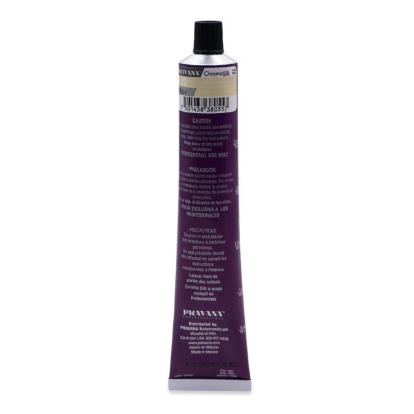 Pravana ChromaSilk Creme Hair Color 9.12 Very Light Ash Beige Blonde, 3 oz.