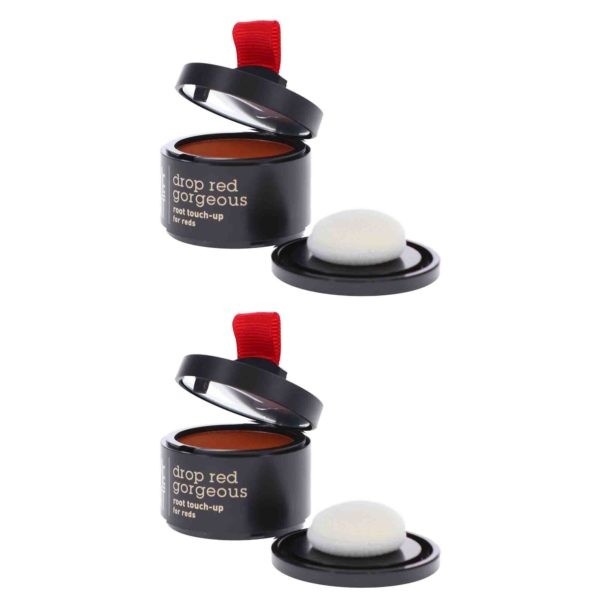 Style Edit Drop Red Gorgeous Touch Up Powder Medium Red 0.13 oz 2 Pack