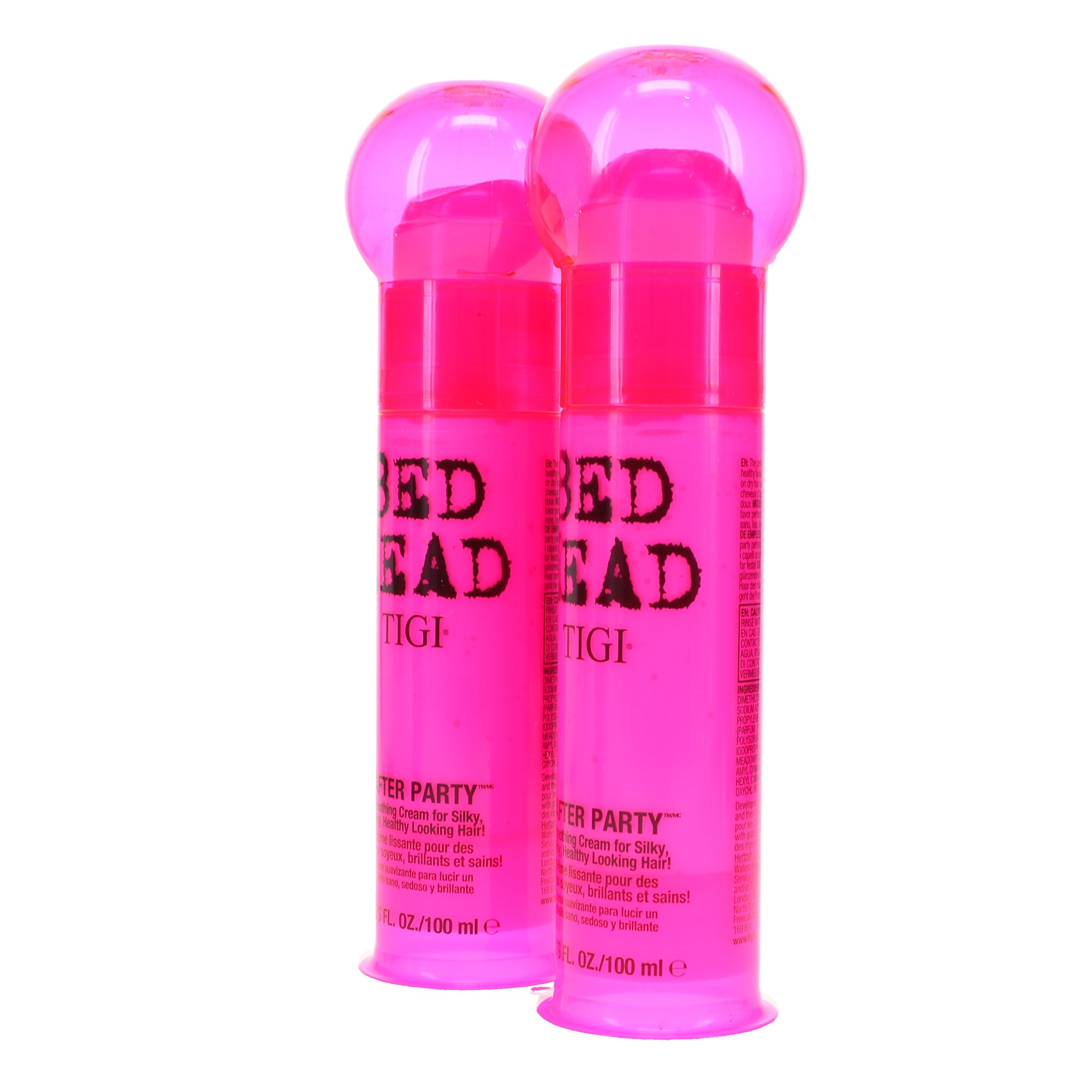 TIGI Bed Head After Party Smoothing Cream 3.4 Oz 2 Pack Beauty Roulette