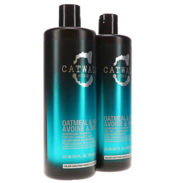 Tigi Catwalk Oatmeal & Honey Shampoo & Conditioner 25.36 Oz Combo Pack