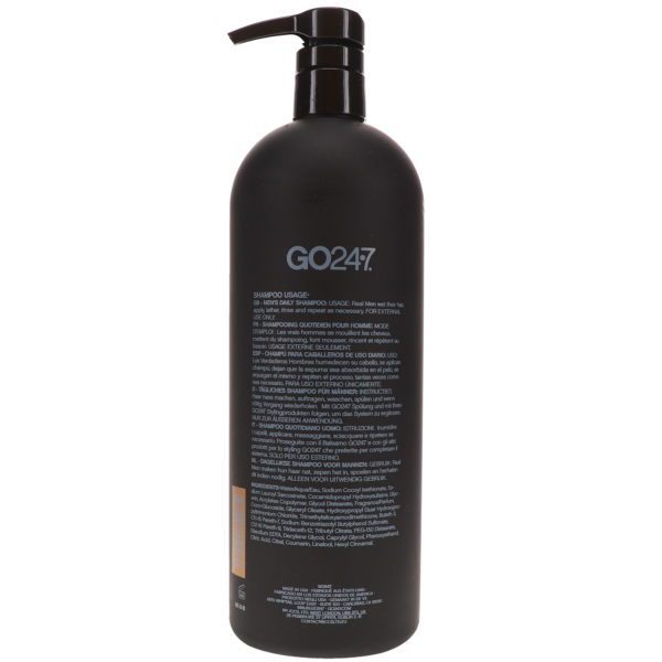 Unite GO247 Real Men Shampoo 33.8 oz.