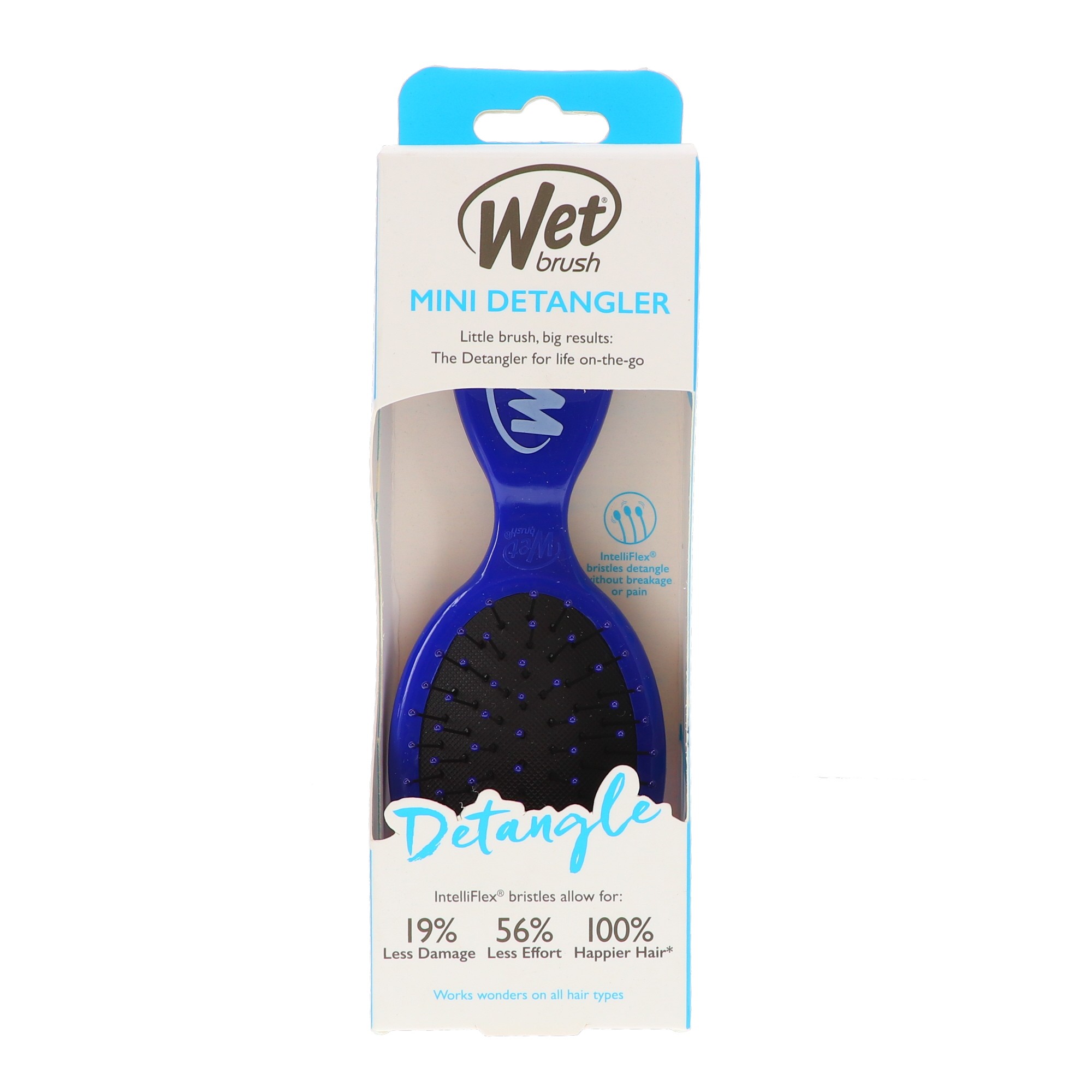 Wet Brush Squirt Mini Pocket Detangler, Blue