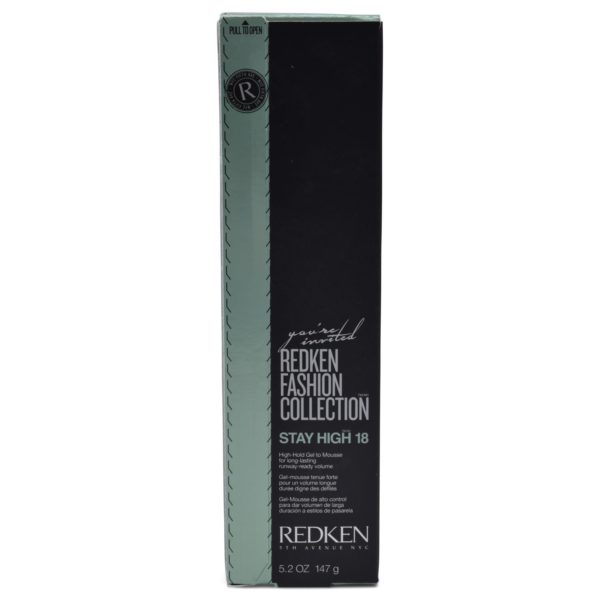 Redken 18 Stay High High-Hold Gel to Mousse 5.2 Oz