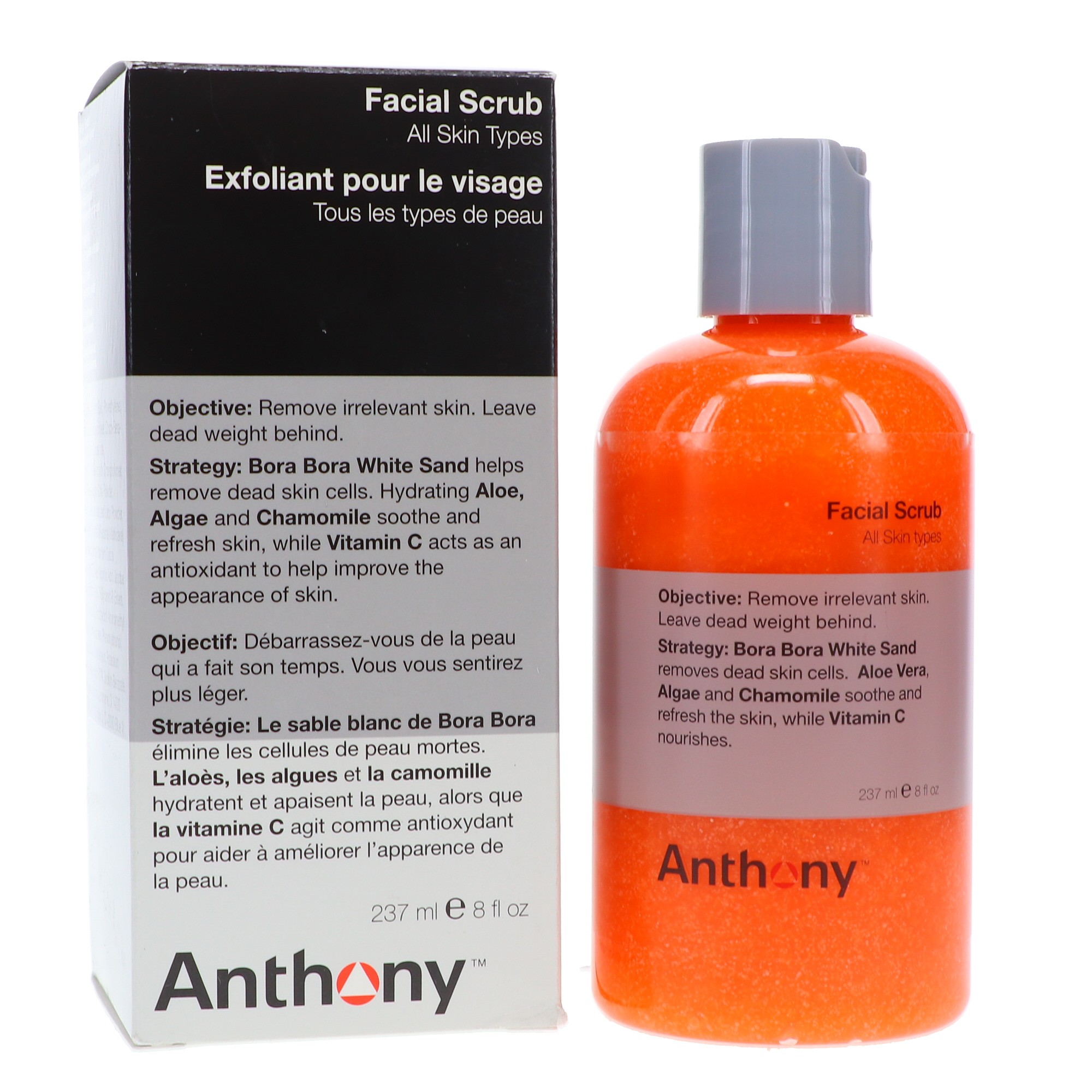 Anthony Facial Scrub, 8 oz.
