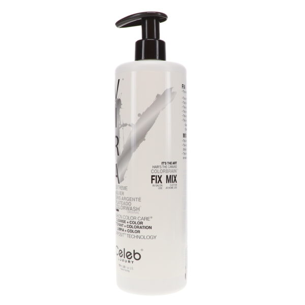 Celeb Luxury- Viral Exteme Silver-Backbar Colorwash 25 Oz