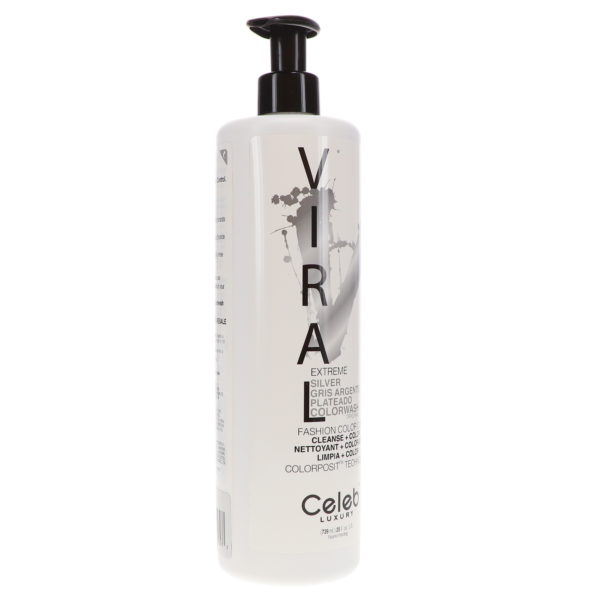 Celeb Luxury- Viral Exteme Silver-Backbar Colorwash 25 Oz