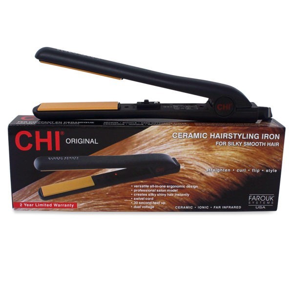 CHI Original 1" Flat Hair Straightening Ceramic Hairstyling Iron