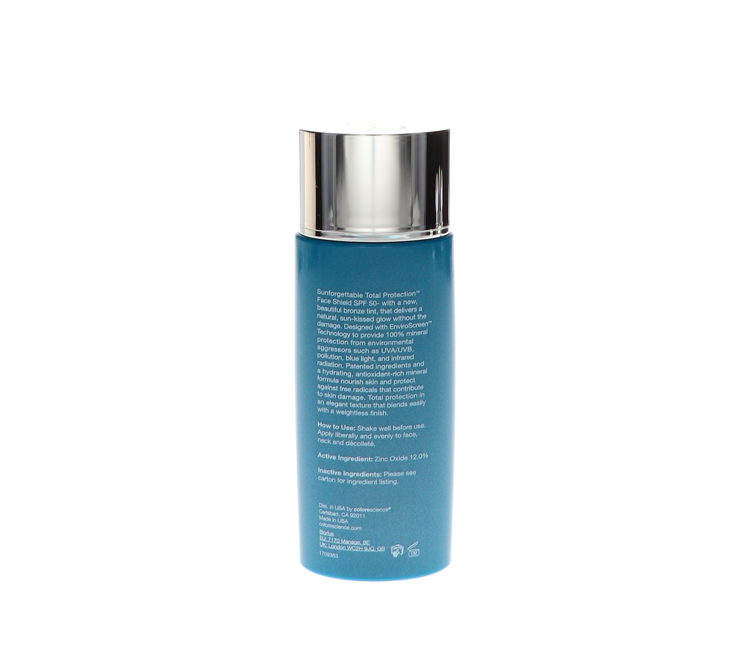 colorescience total protection face shield spf 50 1.8 fl oz
