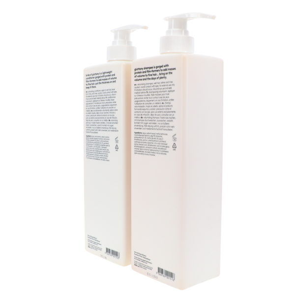 EVO Gluttonty Volume Shampoo & Bride Of Gluttony Conditioner 33.8 Oz Combo Pack