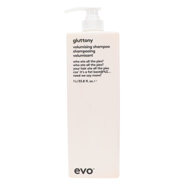 EVO Gluttonty Volume Shampoo & Bride Of Gluttony Conditioner 33.8 Oz Combo Pack