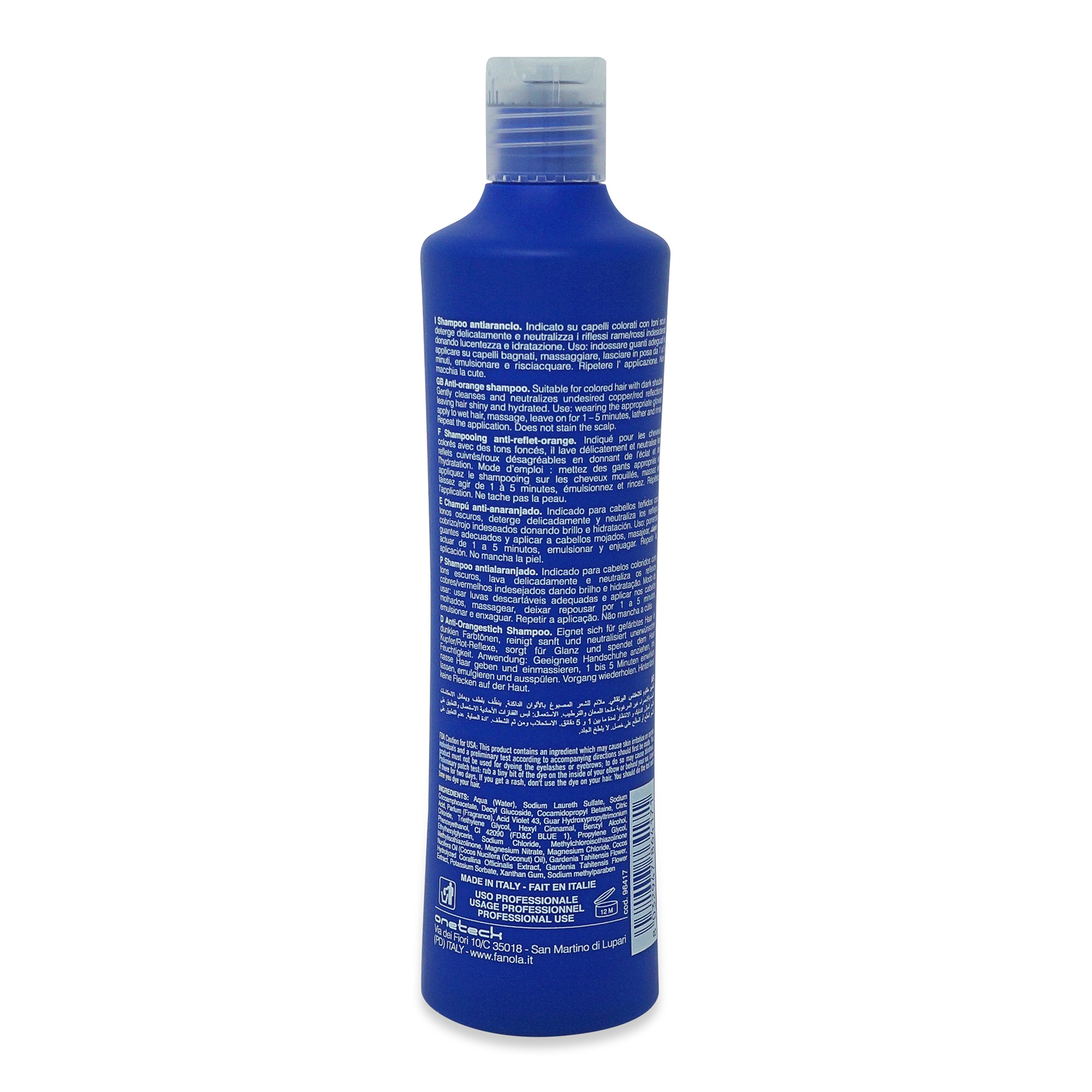 Fanola No Orange Shampoo, 11.83 oz.