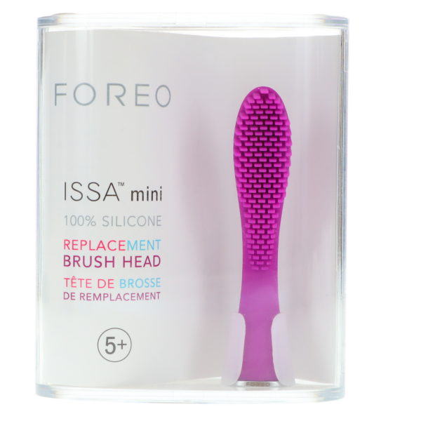 FOREO ISSA mini regular Replacement Brush Head, Enchanted Violet