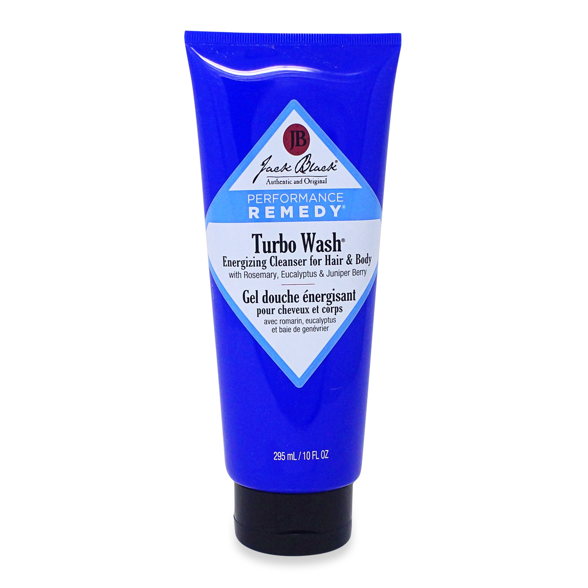 Jack Black Turbo Wash Energizing Cleanser Hair and Body, 10 oz.