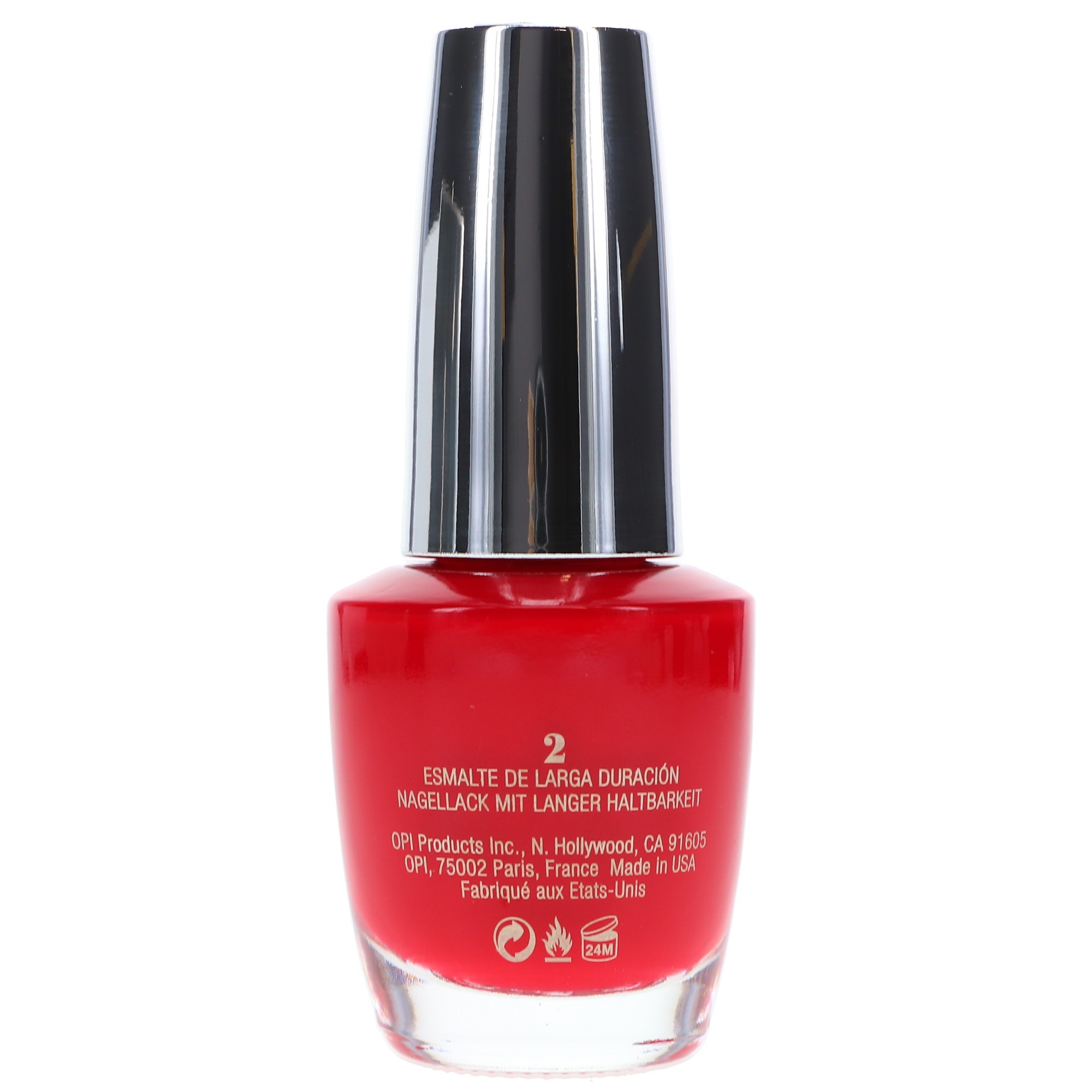 OPI Infinite Shine Big Apple Red 0.5 oz Beauty Roulette