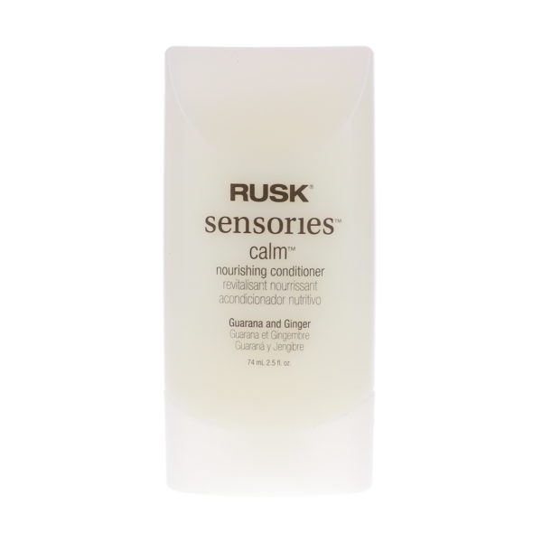 Rusk Sensories Calm Nourishing Shampoo 2.5 oz and Sensories Calm Nourishing Conditioner 2.5 oz Combo Pack