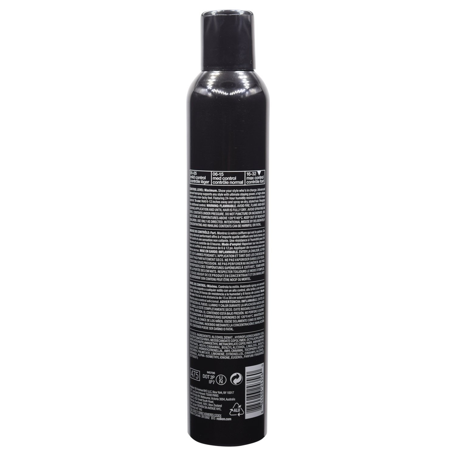 redken curl force 17 spray gel