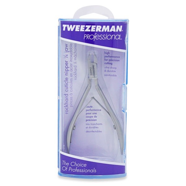 Tweezerman Rockhard Cuticle Nipper 1/4 Jaw - Professional