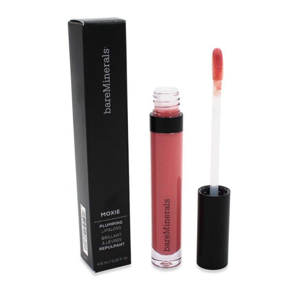 bareMinerals Moxie Plumping Lip Gloss Rebel 0.15 oz