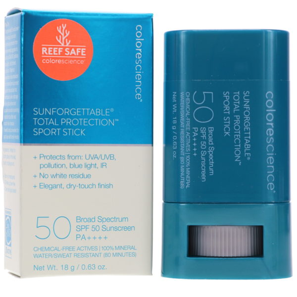 Colorescience Sunforgettable Total Protection Sport Stick SPF 50 0.63 oz