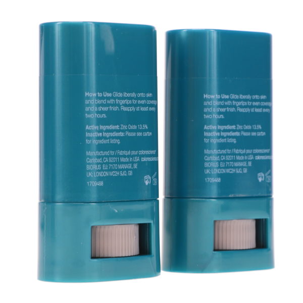 Colorescience Sunforgettable Total Protection Sport Stick SPF 50 0.63 oz 2 Pack