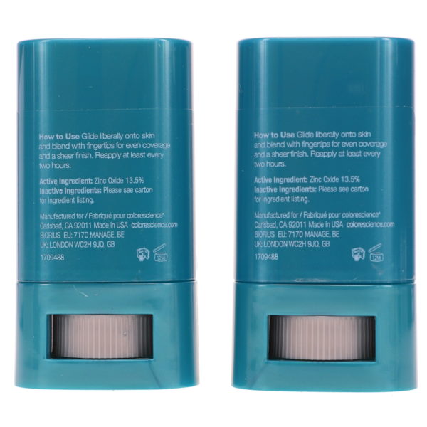 Colorescience Sunforgettable Total Protection Sport Stick SPF 50 0.63 oz 2 Pack