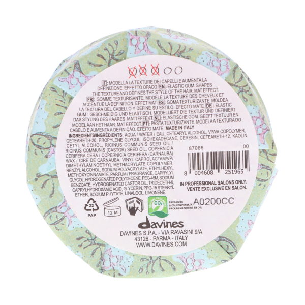 Davines This is a Medium Hold Finishing Gum 2.69 oz