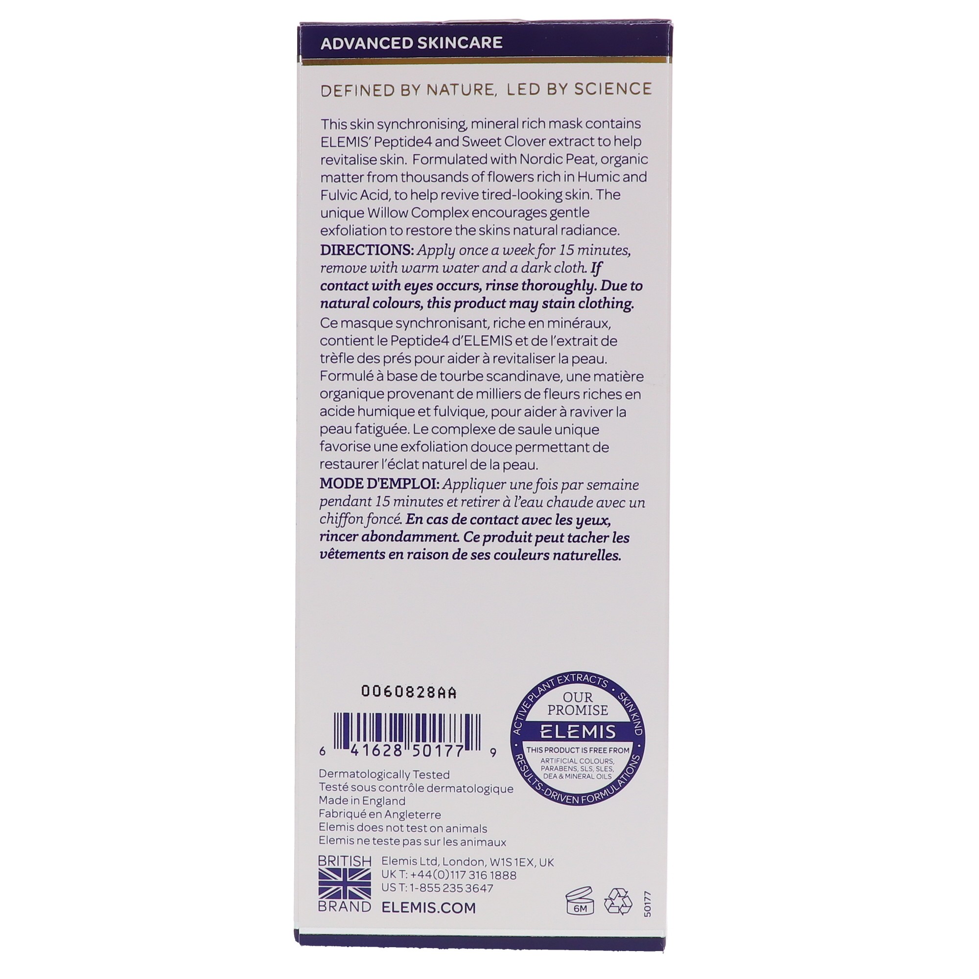 ELEMIS Peptide4 Thousand Flower Mask 2.5 oz