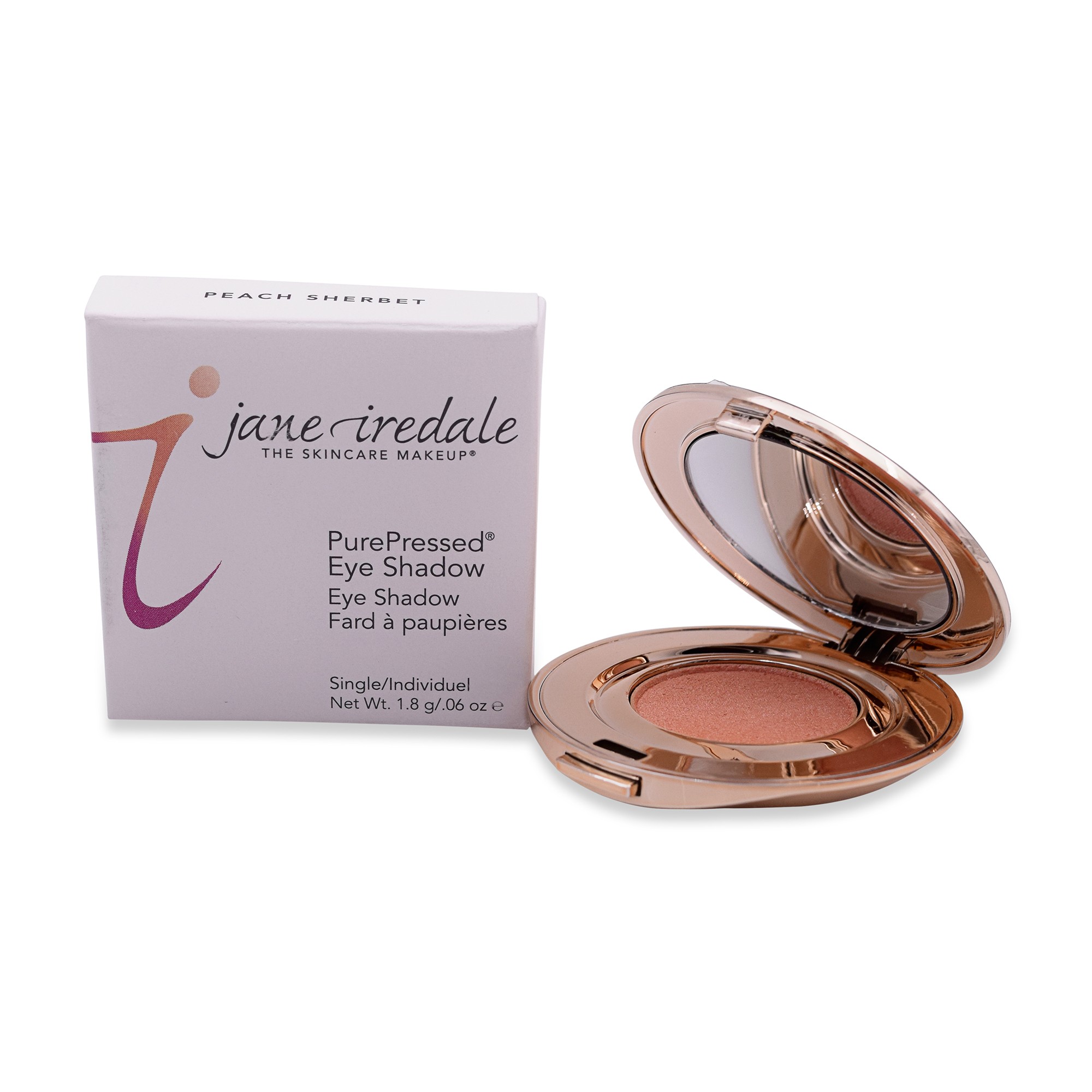 jane iredale PurePressed Eye Shadow Peach Sherbet 0.06 oz