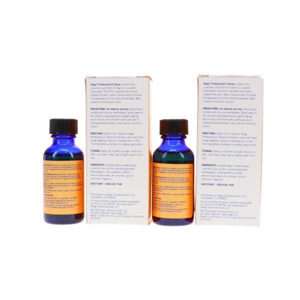 Obagi System Professional-C Vitamin C Serum 20% 1 oz 2 Pack