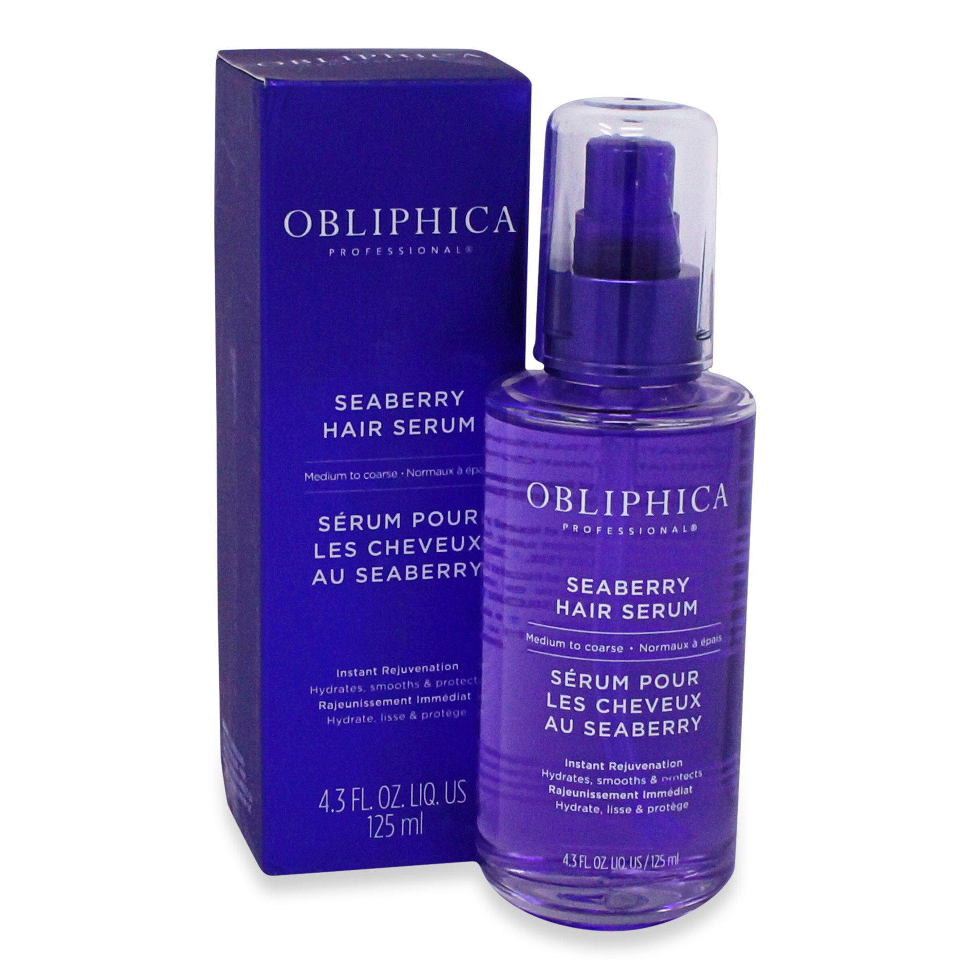 Obliphica Seaberry Serum Medium to Coarse, 4.3 oz.