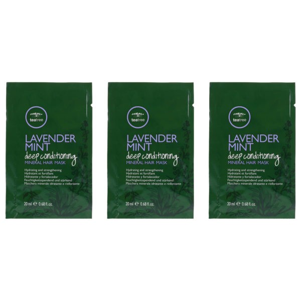 Paul Mitchell Tea Tree Lavender Mint Mask 0.68 oz 3 Pack