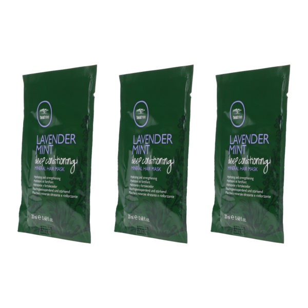 Paul Mitchell Tea Tree Lavender Mint Mask 0.68 oz 3 Pack