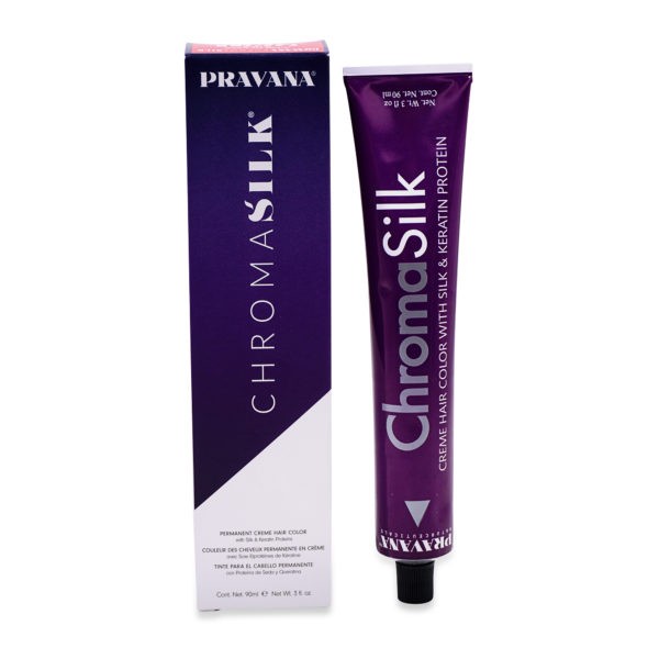 Pravana ChromaSilk Creme Hair Color 7.66 Intense Red Blonde, 3 oz.