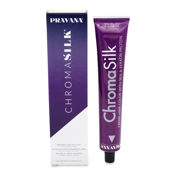 Pravana ChromaSilk Creme Hair Color 9.03 Very Light Sheer Golden Blonde, 3 oz.