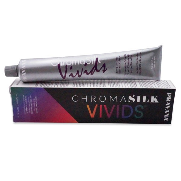 Pravana Chromasilk Vivids Precious Metal Hair Color Smokey Silver, 3 oz.