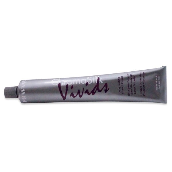 Pravana Chromasilk Vivids Precious Metal Hair Color Smokey Silver, 3 oz.