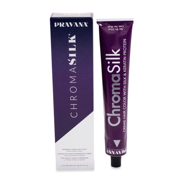 Pravana ChromaSilk Creme Hair Color 8.1 Light Ash Blonde, 3 oz.