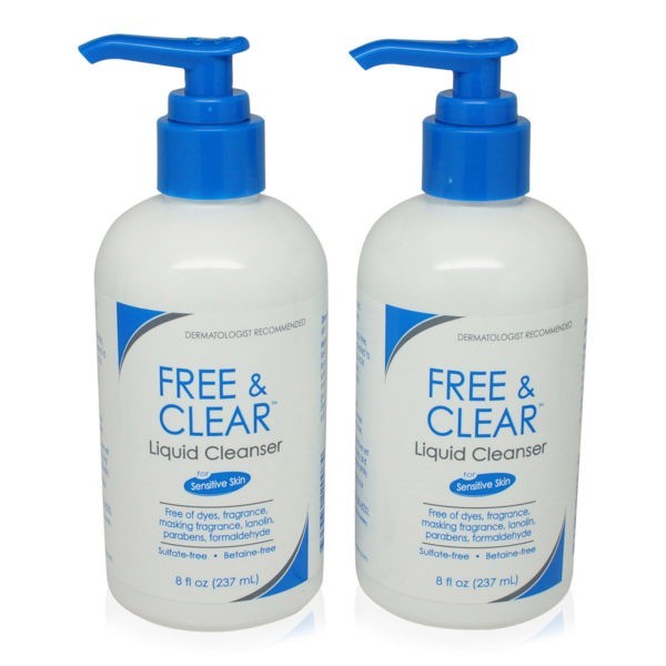 Vanicream Free and Clear Liquid Cleanser 8 Oz (2 Pack)