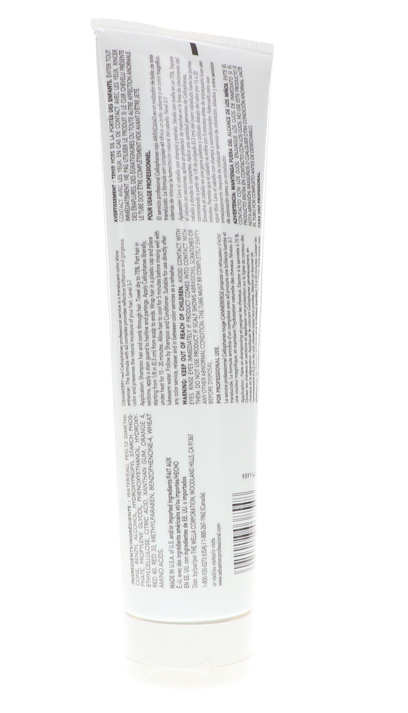 Sebastian Cellophanes Cranberry Red 10.2 oz