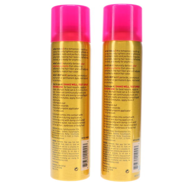 Style Edit Light Blonde Root Concealer Touch Up Spray 4 oz 2 Pack