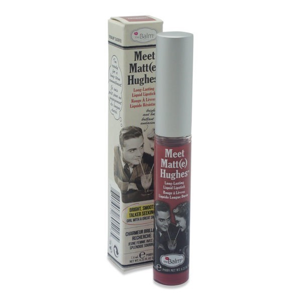 theBalm Meet Matte Hughes - Charming Lip Color 0.25 Oz