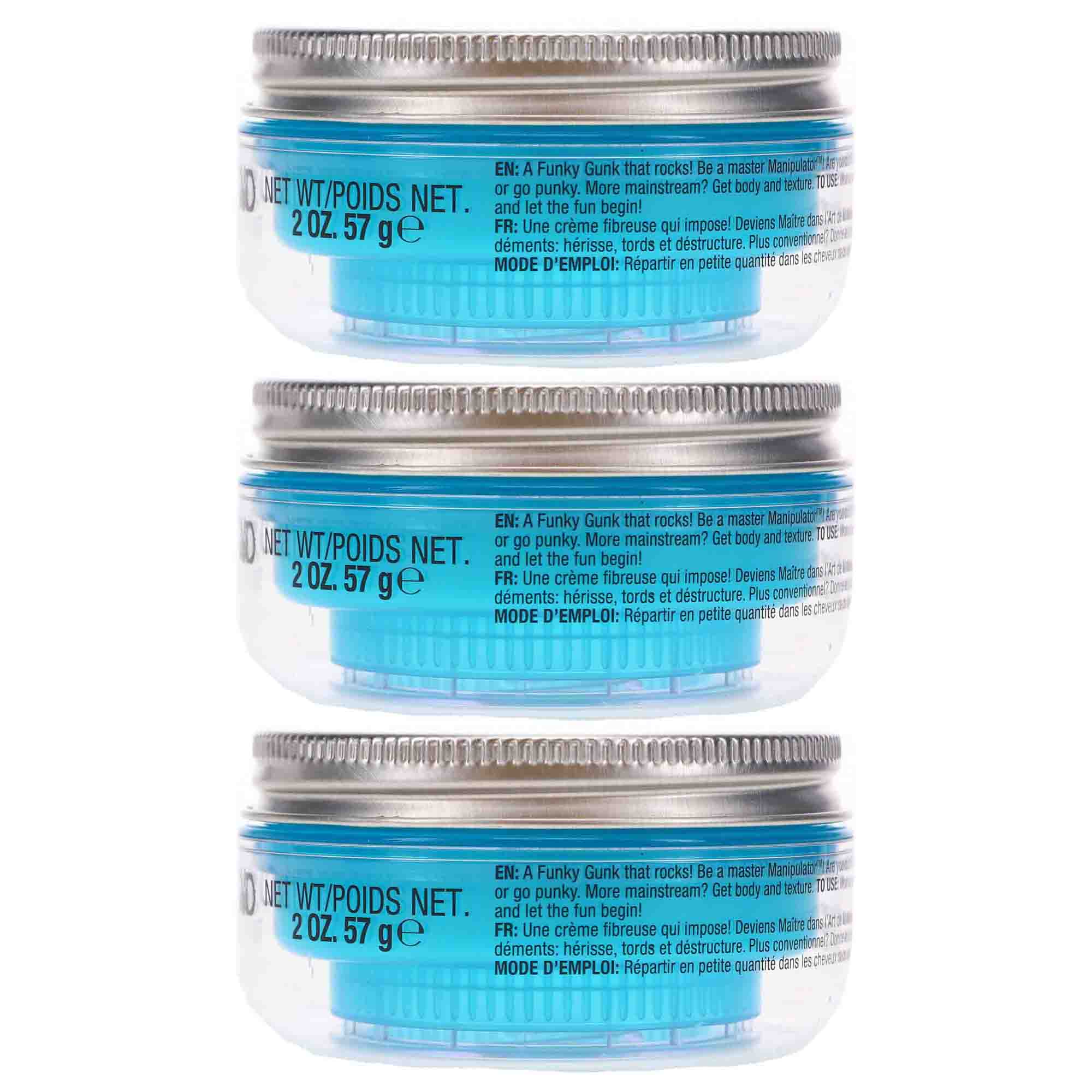 TIGI Bed Head Manipulator Texture Paste 2 Oz 3 Pack