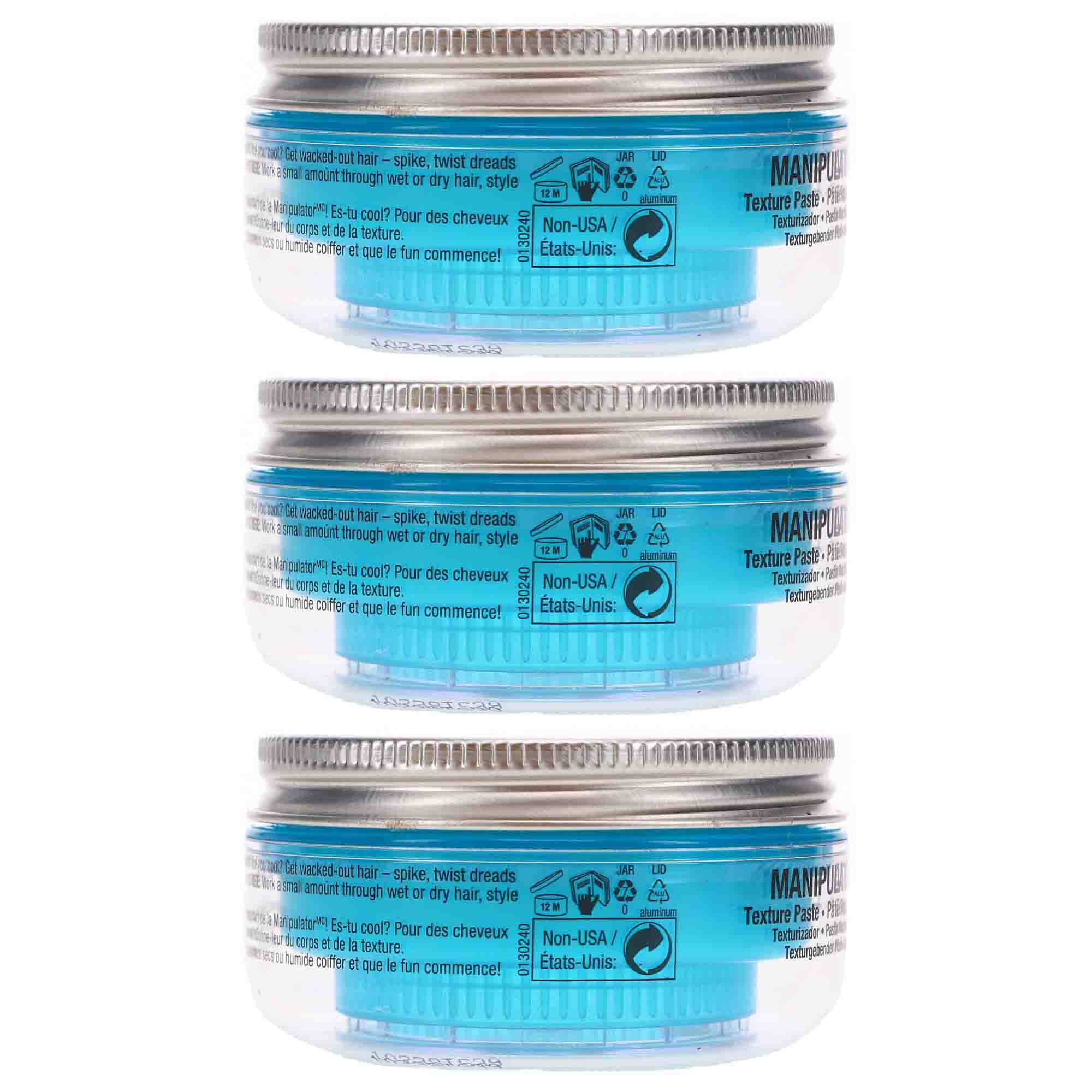 TIGI Bed Head Manipulator Texture Paste 2 Oz 3 Pack