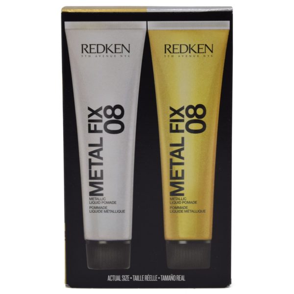 Redken 08 Metal Fix Metallic Liquid Pomade  2 x 0.68 fl Oz