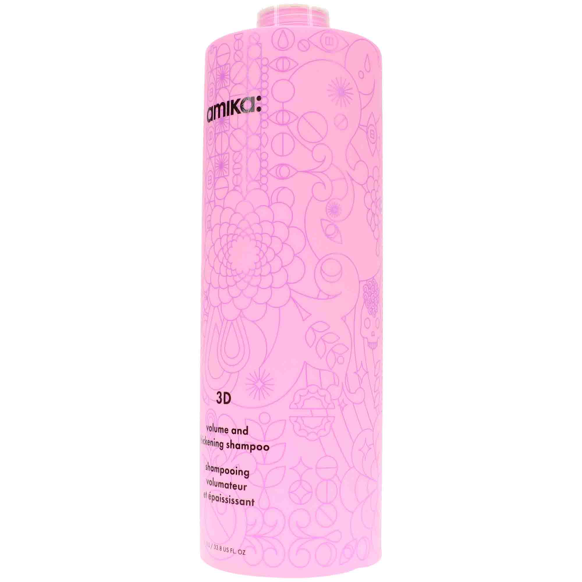 Amika 3D Volume Plus Thickening Shampoo 33.8 oz Beauty Roulette
